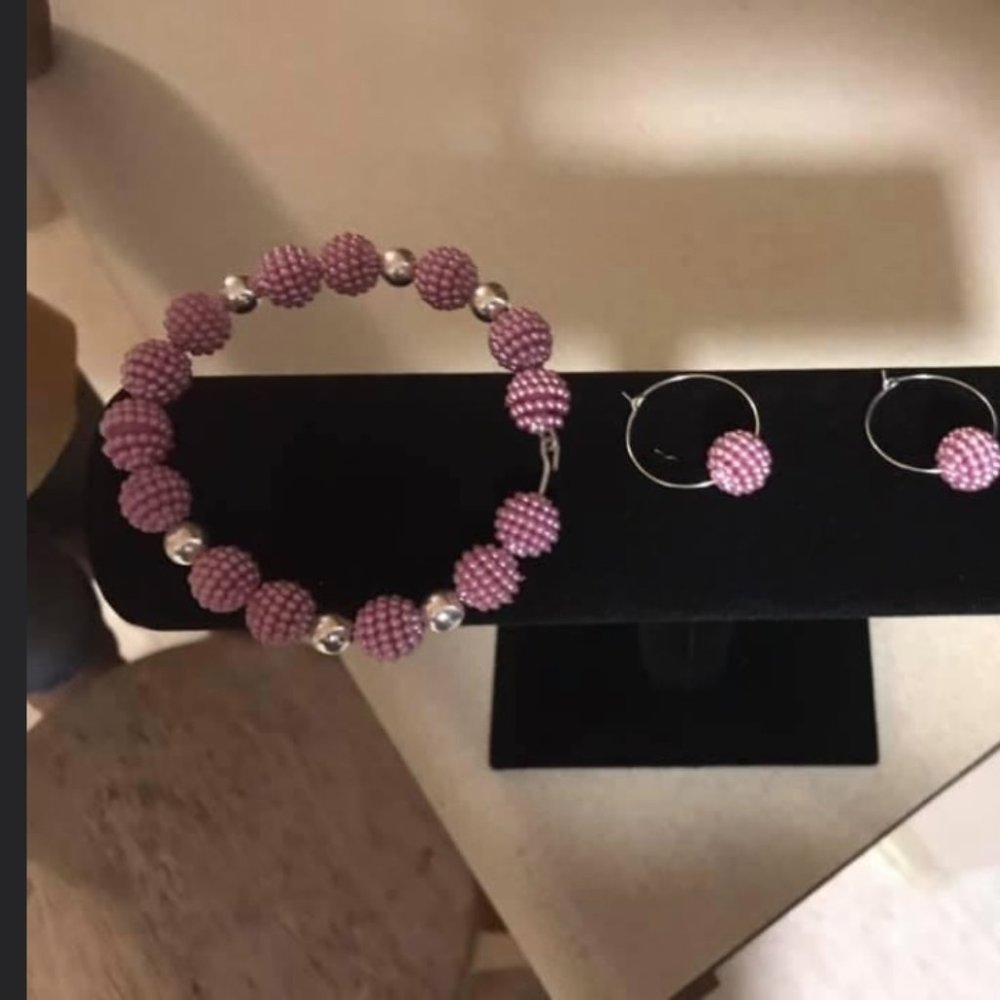 Heavenlee-Scent, Glamour ladies' jewelry, Mauve